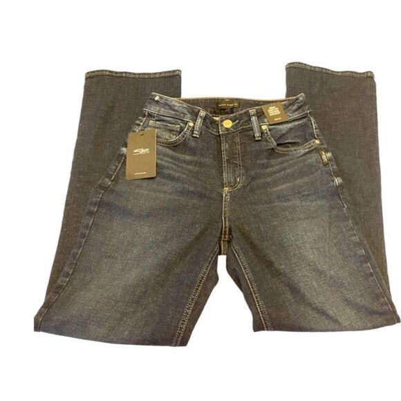 NWT Silver Jeans Co. Avery High Rise Curvy Fit Slim Boot Jean Sz 29xL31 - Picture 1 of 5